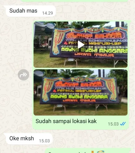 Pengiriman Papan Bunga Kalibata