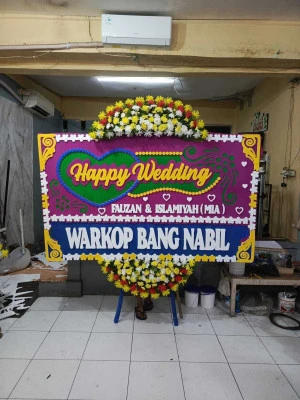 Papan Bunga di Kalibata