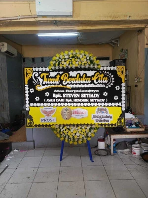 Papan Bunga di Kalibata