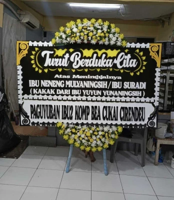 Papan Bunga di Kalibata